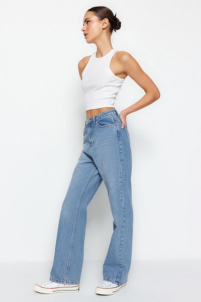 Trendyol Collection Jeans - Blau - Wide Leg