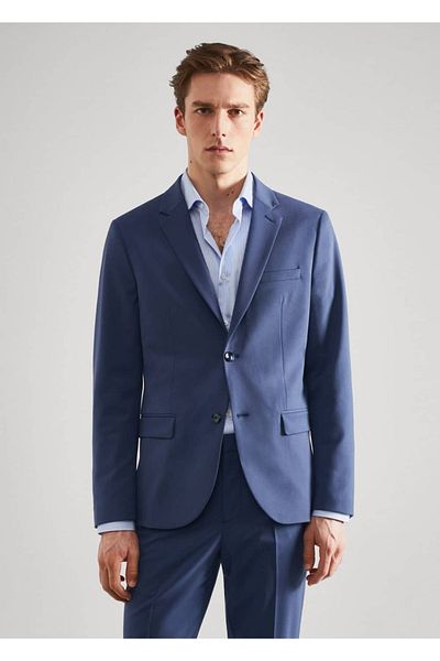 MANGO Man Super Slim Fit Blazer Jacket