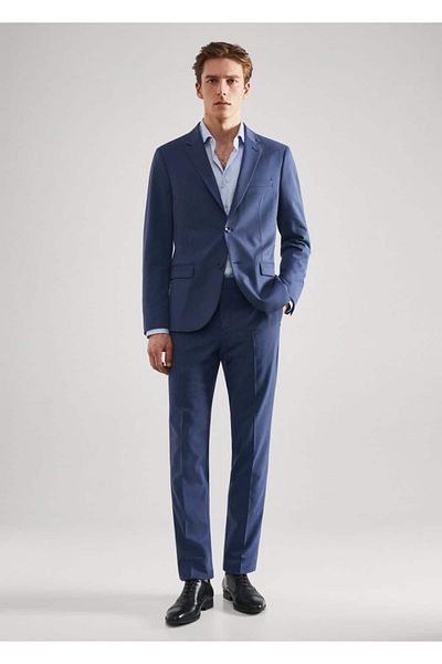 MANGO Man Super Slim Fit Blazer Jacket
