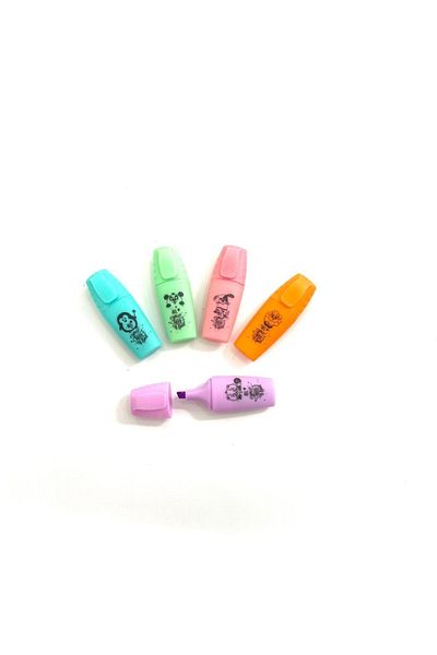 Timon Piano Mini Highlighter Pastel Color Set of 5