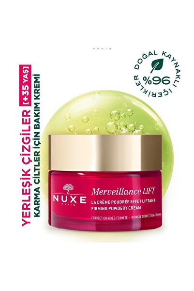 Nuxe Merveillance Lift Firming Sıkılaştırıcı Nemlendirici Pudra Dokulu Krem 50ml
