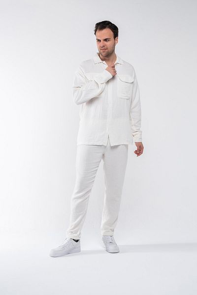 GAREN Ανδρικό Σετ με λινό πάτο Oversize