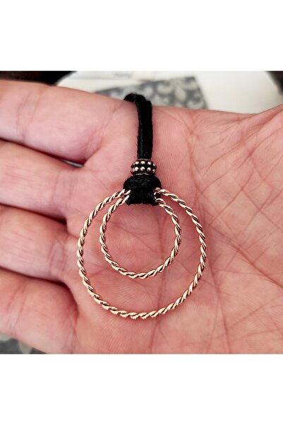 mba handmade jewelry Tensor El Yapımı Saf Bakır Kolye - Tensör Kolye - Orgoni...