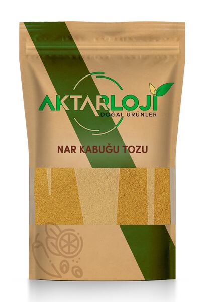aktarloji 1 Kg Nar Kabuğu Tozu / Yeni Öğütülmüş