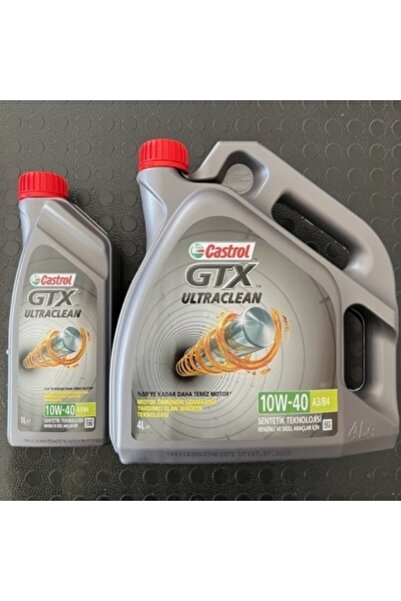 CASTROL Ultraclean 10w40 4lt+1 Lt Toplam 5 Lt(2022 Üretim)