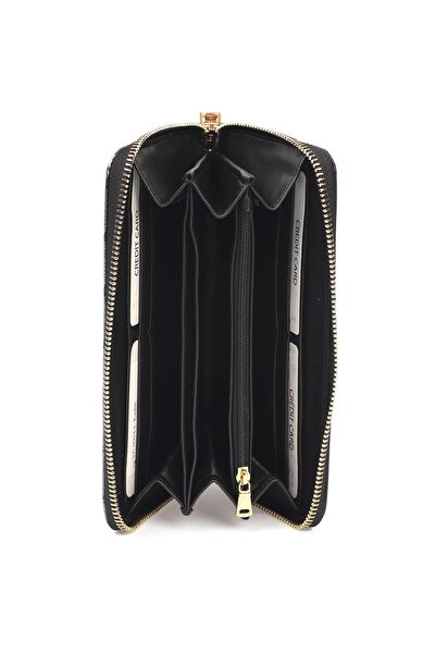 Ysmn Γυναικείο πορτοφόλι με πολλά διαμερίσματα, πολλά διαμερίσματα με φερμουάρ & θήκη για κάρτες με λογότυπο Yc100004slg