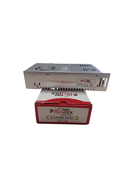 HIGTECH 24v 15amper Adaptor Smps Kalın Kasa