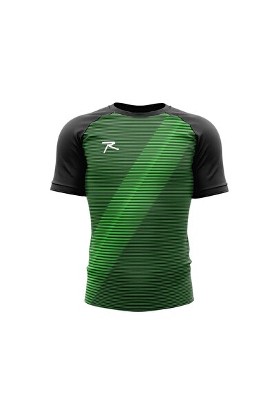 raru تي شيرت رجالي باللون الأخضر