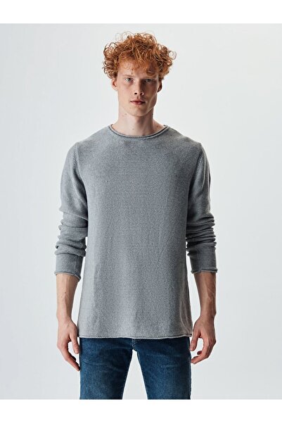 Ltb Long Sleeve Gray Sweatshirt