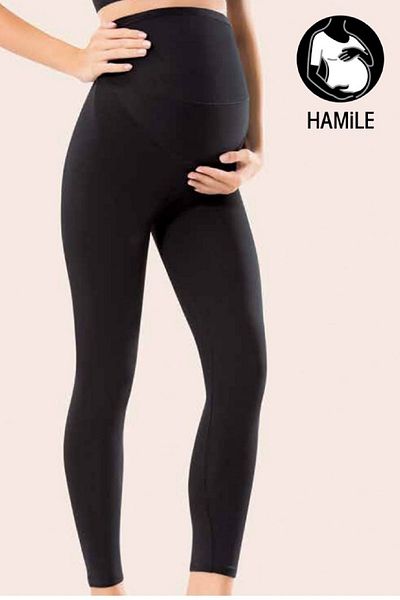 Anıt 3 Pieces Women's Combed Cotton Long Maternity Leggings Cotton Baby Leggings 50% Cotton % Modal