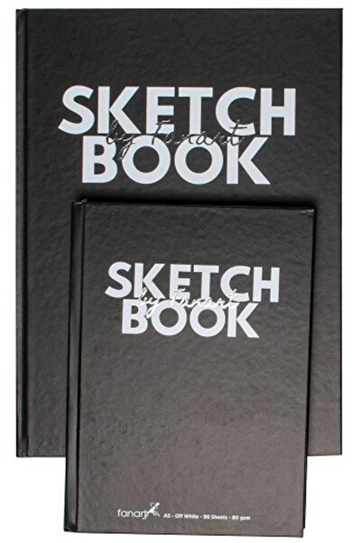 Fanart Sketch Book Academy A4 Siyah 80gr 96yp 8692.a4