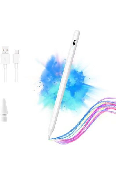 m.tk moveteck Apple iPad 9th generation 2022 10.2 Compatible with Tilt Sensitive and Palm Rejection Stylus Touch Pen