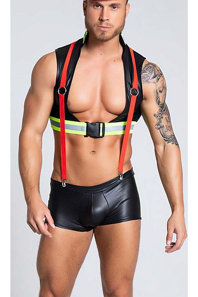 For Dreams Costum din piele pentru bărbați 9001