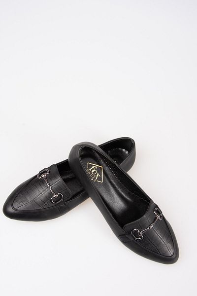 Fox Shoes Černá dámská balerína Ballerina G290010011