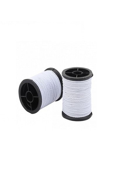 Bayar Kumaş White Rubber Spool 2 Pieces Rubber Spool