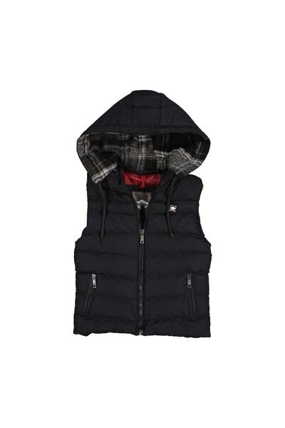 Lee Cooper Caspian Boy's Γιλέκο Μαύρο