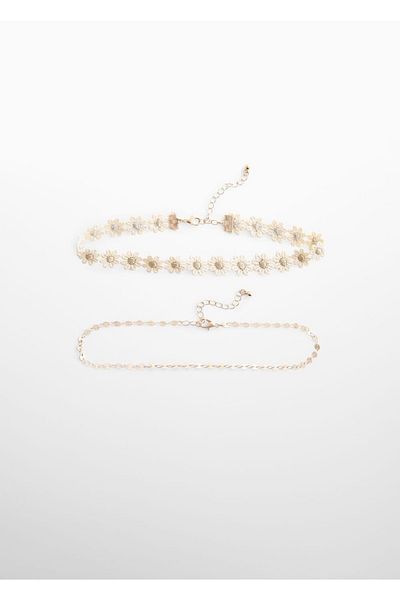 Mango Teen Set de 2 colier choker