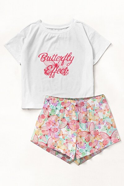 PEMBİŞ HOMEWEAR Σετ σορτς Zezex Butterfly Supersoft