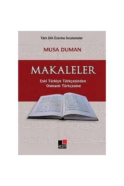 Kesit Yayınları Old Turkish Turkish - Ottoman Turkish Articles