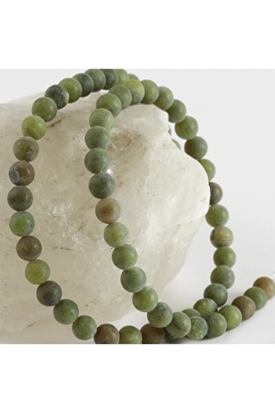 Generic Brand 6 mm Matte Agate Stone