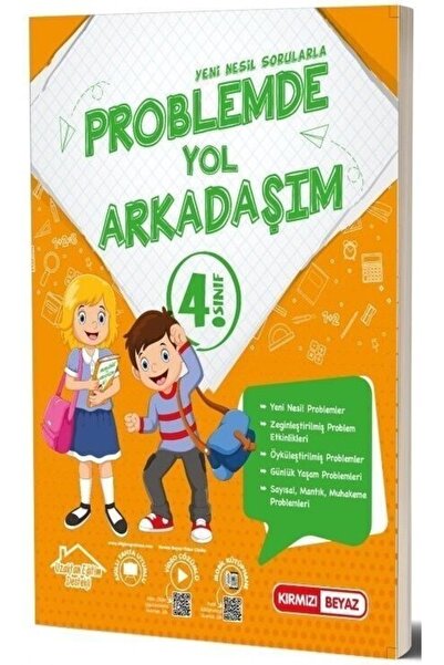 Kırmızı Beyaz Yayınları Kırmızı Beyaz 4. Sınıf Problemde Yol Arkadaşım I