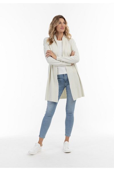 USHA Offener Cardigan sivene