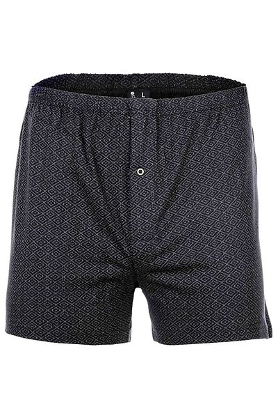 adidas YOURBASICS Herren-Jersey-Boxershorts, 6er-Pack – Baumwolle, Eingriff mit Knopf, Muster, Multipack