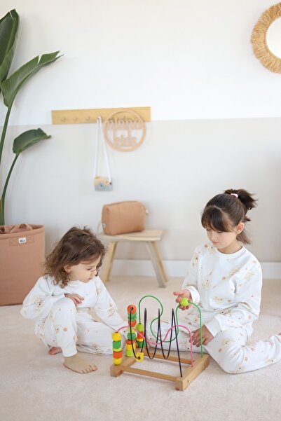 Ninna Kids Bebek & Çocuk Pijama Takımı 0.5 Tog - Elephant Love