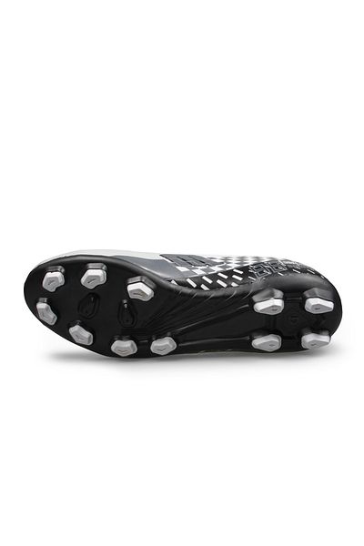 M.P. Crampoane Pantofi Fotbal Alb Negru