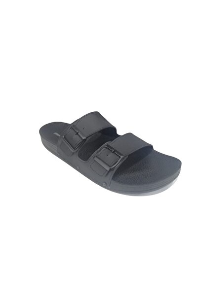 Pierre Cardin Navy Blue 7038 Men's Slippers - 45-46-47 Size Buckle