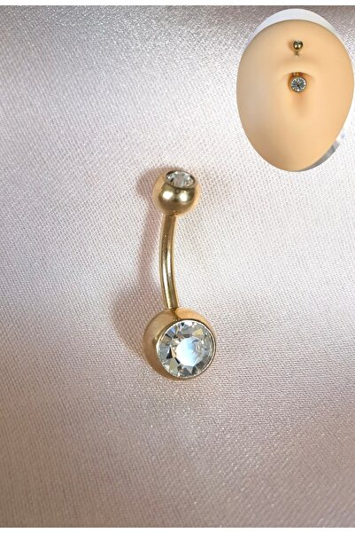Bylin %100 G23 Titanyum Göbek Piercing - Bar Uzunluğu 10 Mm - 1 Adet