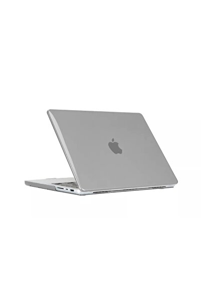 UnDePlus Apple Macbook 13.3' Air M1 A2337 Kılıf Kristal Ön Arka Şeffaf Kapak