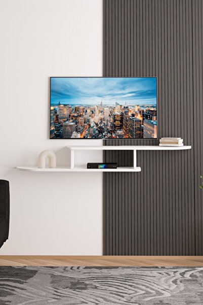 SCB Mobilya Bobb Tv Duvar Rafı
