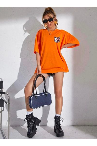My Blog Tricou cu imprimeu Panda față-spate