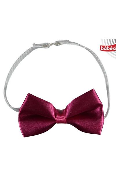 skycott Papion plat din satin pentru băiat Culoare Bordu