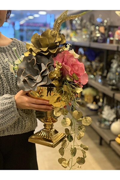 By Ari Ev Dekorasyon Aranjmanlı Saksı As0153-1