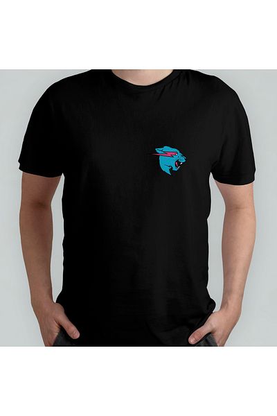 Pixxa Κύριος. Μπλουζάκι Beast Crew Neck 100% βαμβακερό - 2