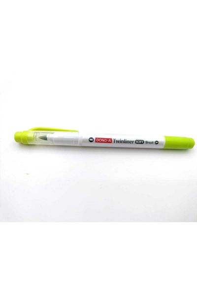 donga mygel Soft Brush Tip Double Sided Brush - Lime Green 231993   / Dong-A