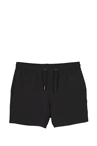 Pierre Cardin Düz Dokuma Çocuk Şort Siyah 231360-c