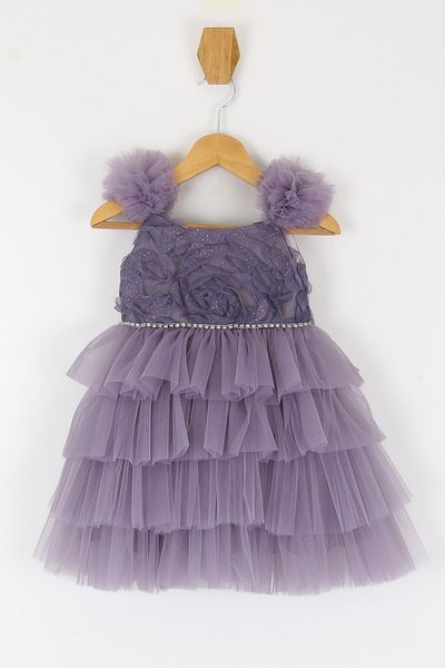 SIRRI Girl's Lilac Evening Dress (2-6) Years