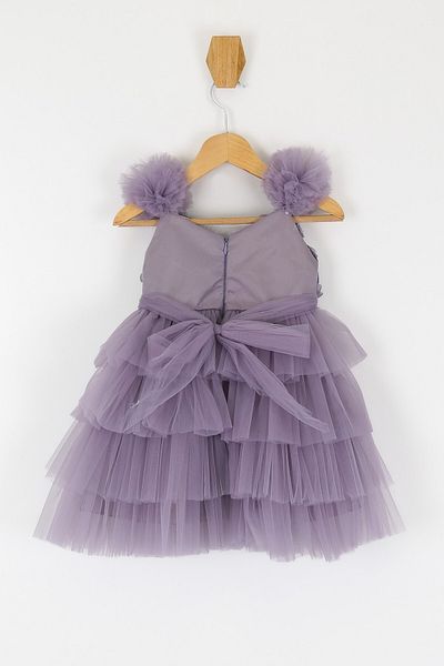 SIRRI Girl's Lilac Evening Dress (2-6) Years