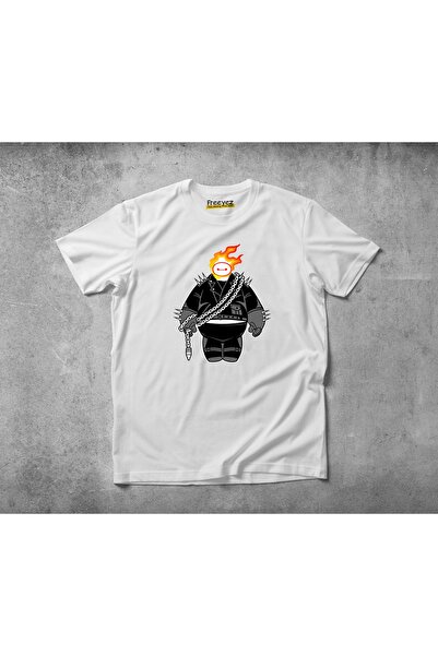 Freeyez Big Ghost unisex pamučna češljana majica