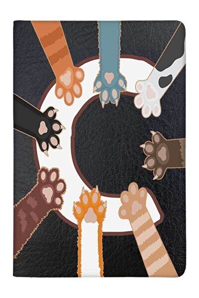 Cekuonline جلد مخلب منقوش بحرف C - جواز سفر للحيوانات الأليفة والقطط والكلاب ...