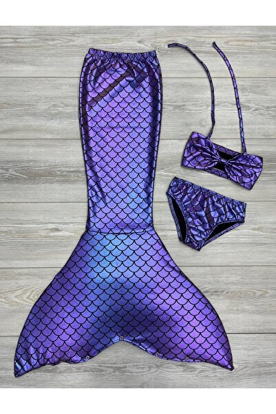 Stil Deniz Kızı Kostümü Ve Mayo Takımı