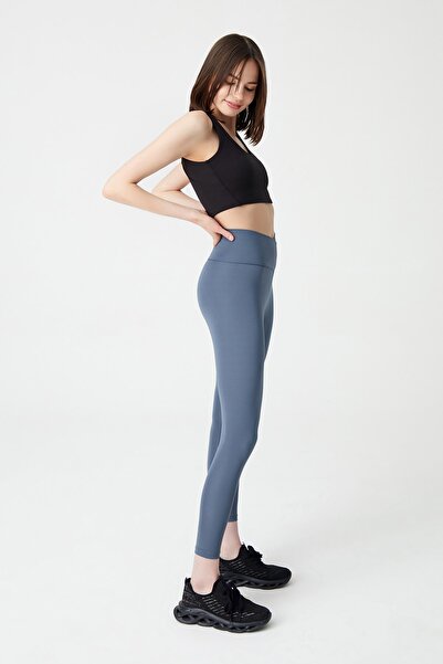 Los Ojos Antracitová obálka punčochových kalhot přes pas