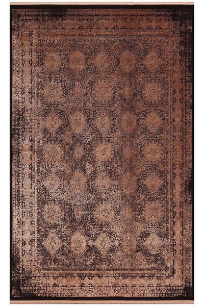 Eko Halı Anatolıa Ant 02 Terracota Klasik Ve Modern Desenli Sık Dokuma Makine...