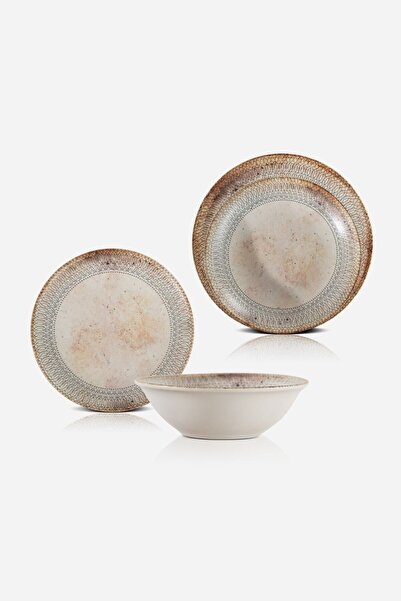 Mondecor 24 Parça 6 Kişilik Porselen Yemek Takımı