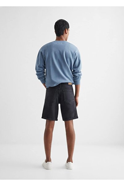 Mango Teen Pamuklu Denim Şort