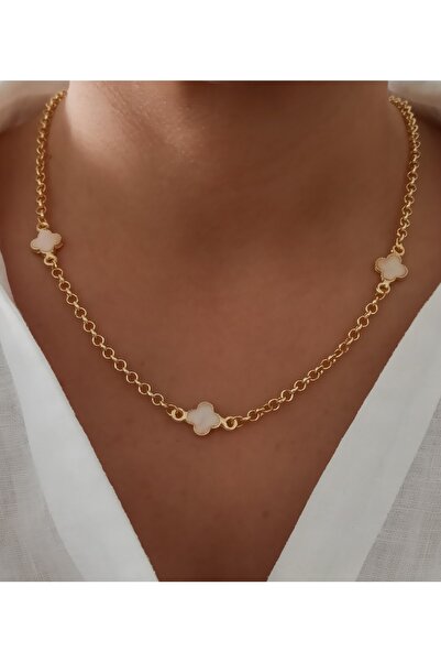 DENİZDENAL Yonca Şans Kolyesi