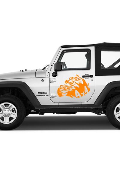 Melek Pazarı 30 X 21 Cm 4x4 Off Road Araba Sticker